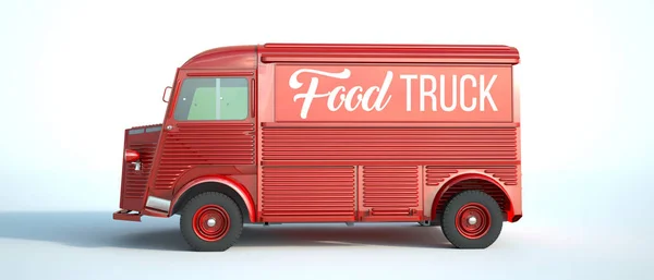 Vintage food truck — Stock Photo, Image