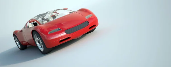 Red sports car — Stock Photo, Image