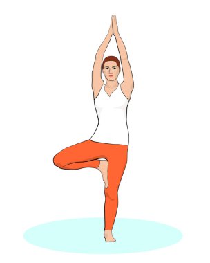 vrikshasana - yoga asana
