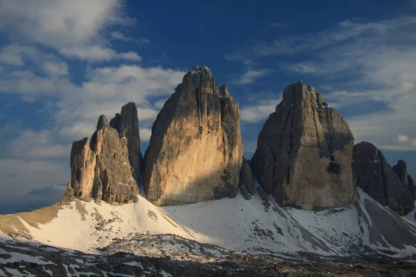 Trois pics - Dolomites, Trentin Haut Adige — Photo