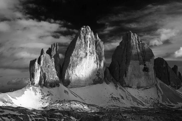 三峰-ドロミテ, トレンティーノ・アルト・アディジェ州 ロイヤリティフリーのストック画像