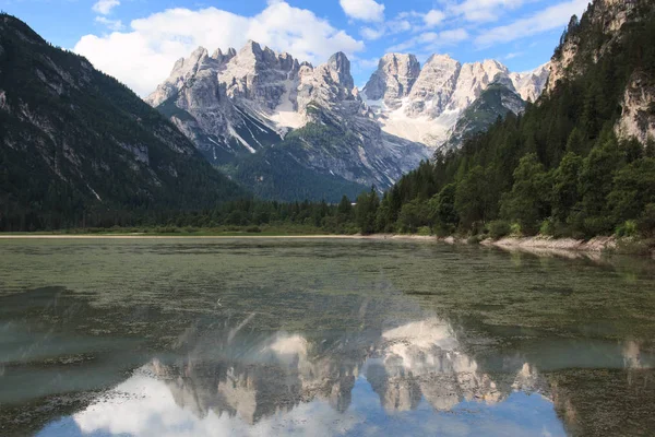 Lake Landro (Trentino Alto Adige) — Stock fotografie