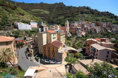 Manarola sokak manzarası - Cinque Terre