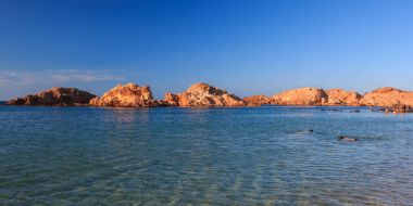 Cala Pregonda gün batımı