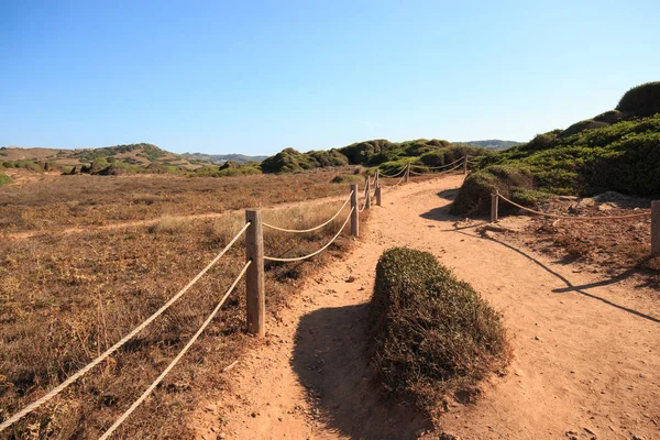 Cesta k Cala Pregonda — Stock fotografie