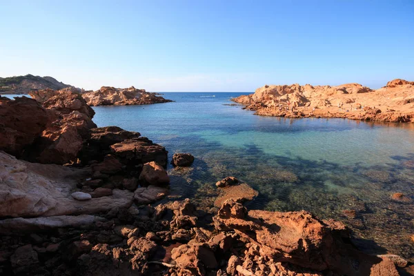 Cala Pregonda gün batımı