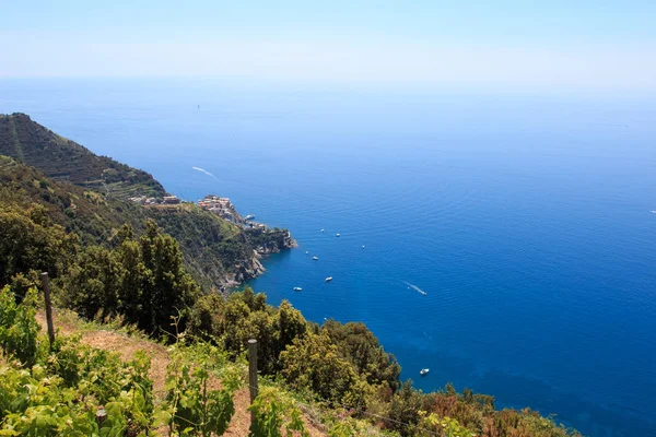 Piękny Widok Cinque Terre — Zdjęcie stockowe