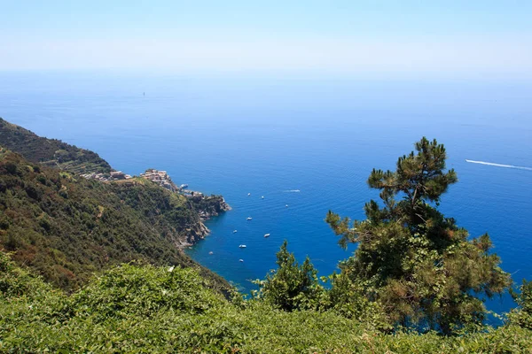 Vacker Utsikt Över Cinque Terre — Stockfoto