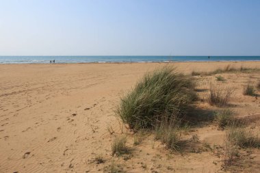 Bibione plajının güzel manzarası