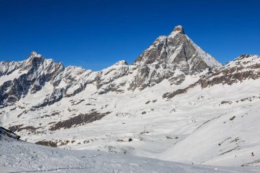 Mount Matterhorn kışın