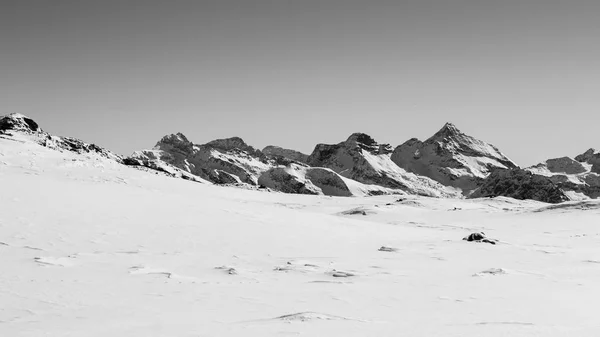 Vedere Frumoasă Vârfurilor Valtournenche Înaltă — Fotografie, imagine de stoc