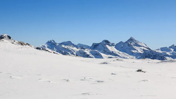 Prachtig Uitzicht Toppen Hoge Valtournenche — Stockfoto