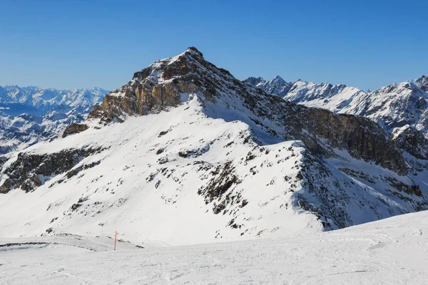 Piste Ski Valtournenche — Photo