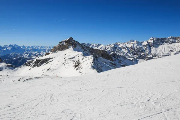 Valtournenche Sípálya — Stock Fotó