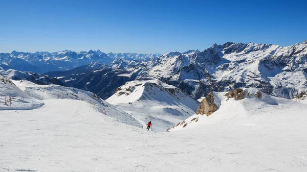 Pista Esquí Valtournenche —  Fotos de Stock