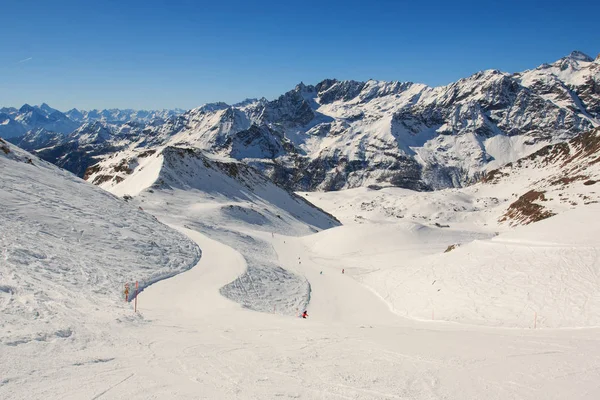 Piste Ski Valtournenche — Photo
