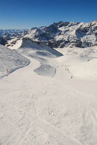 Piste Ski Valtournenche — Photo