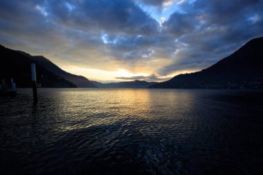 como Gölü'günbatımı