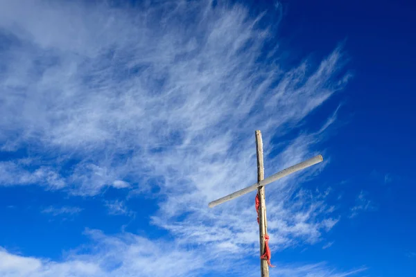 Крест Небе — стоковое фото