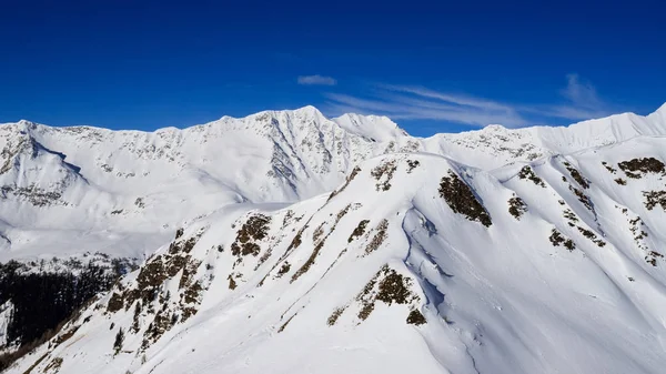 Panorama Invernal Desde Cima Del Encaje Foisc Los Alpes Lepontinos —  Fotos de Stock