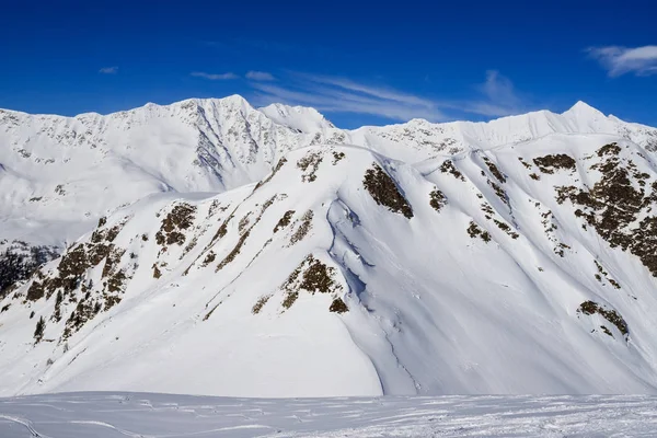 Panorama Invernal Desde Cima Del Encaje Foisc Los Alpes Lepontinos —  Fotos de Stock