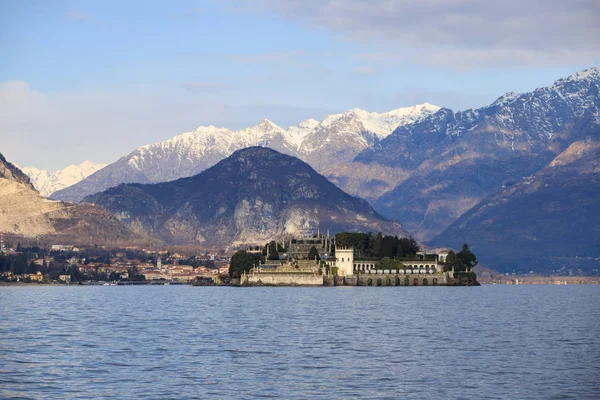 Isola Bella Vista Stresa Lago Maggiore — Foto Stock