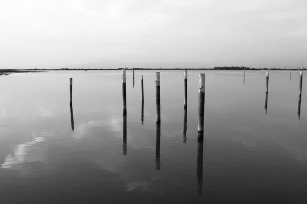 Laguna Bibione Tramonto — Foto Stock