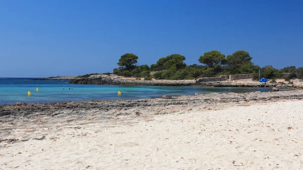 Bucht Auf Der Insel Menorca Balearen — Stockfoto