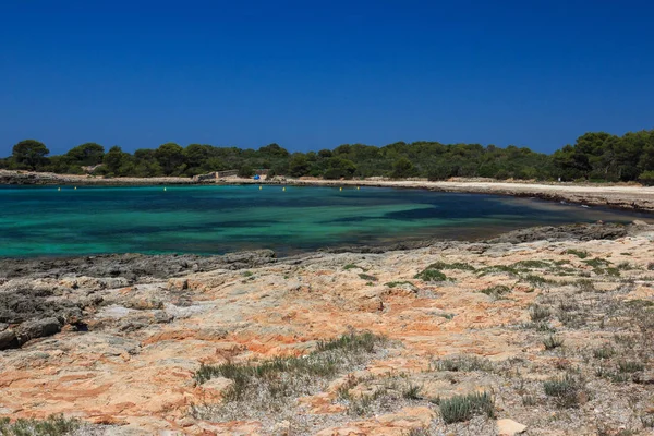 Baai Het Eiland Menorca Balearen — Stockfoto