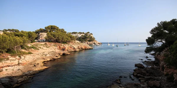 Cala Galdana Bay Ilha Menorca Ilhas Baleares — Fotografia de Stock