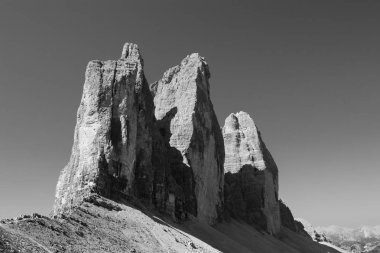 Üç Lavaredo - Dolomites doruklarına