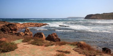 Cala Pregonda - Menorca Adası (Balear Adaları)