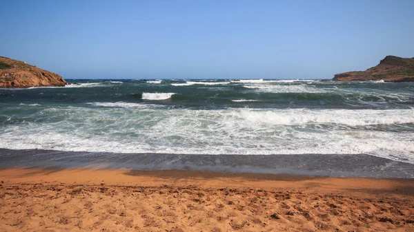 Cala Pregonda Île Minorque Îles Baléares — Photo