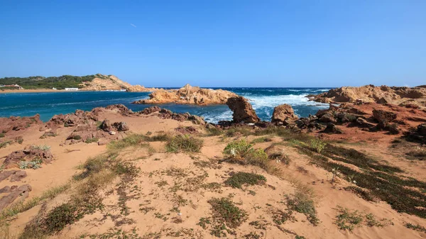 Cala Pregonda Isla Menorca Baleares — Foto de Stock