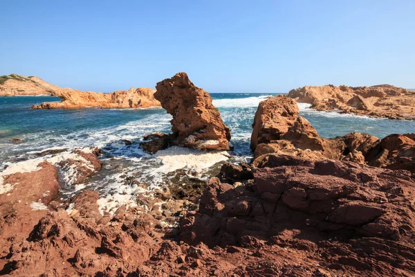 Cala Pregonda Isla Menorca Baleares — Foto de Stock