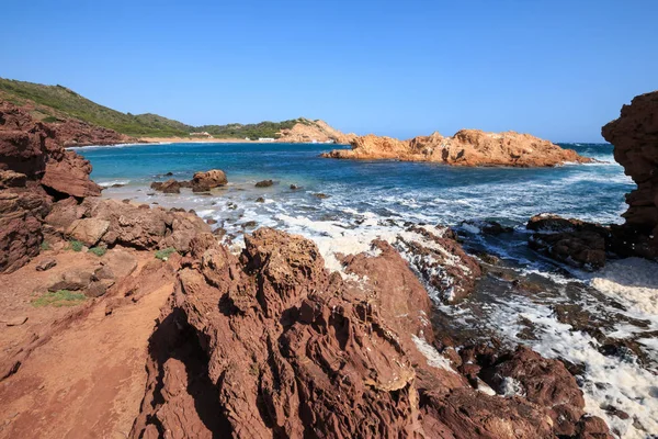 Cala Pregonda Isla Menorca Baleares — Foto de Stock