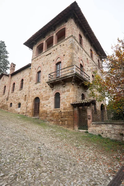 Castell Arquato Antiguo Pueblo Medieval Provincia Piacenza —  Fotos de Stock