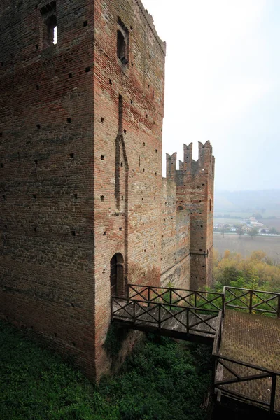 Castell Arquato Ein Antikes Mittelalterliches Dorf Der Provinz Piacenza — Stockfoto