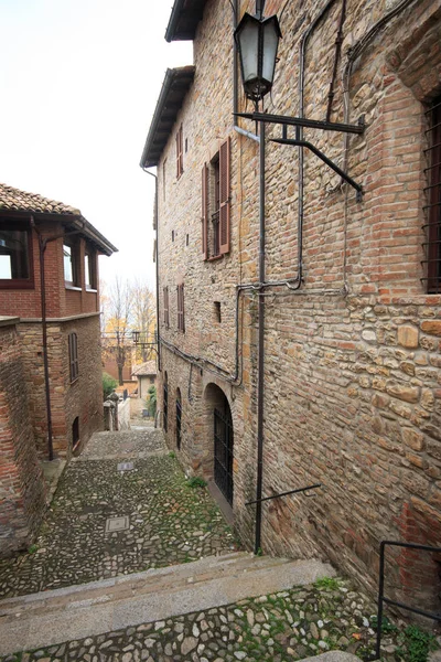 Castell Arquato Een Oude Middeleeuwse Dorp Provincie Piacenza — Stockfoto