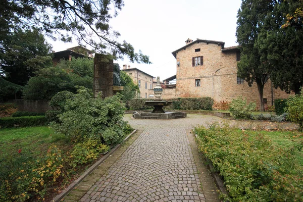 Castell Arquato Ancient Medieval Village Province Piacenza — Stock Photo, Image