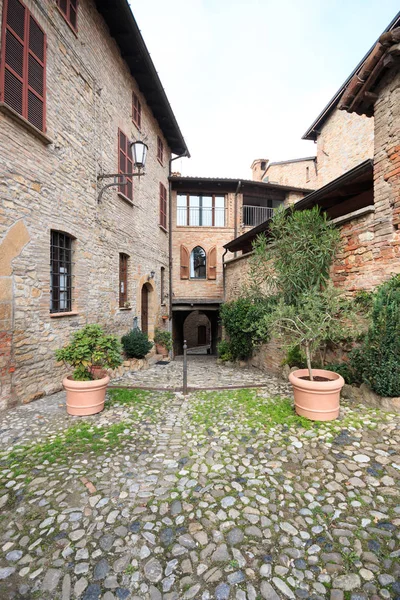 Castell Arquato Een Oude Middeleeuwse Dorp Provincie Piacenza — Stockfoto