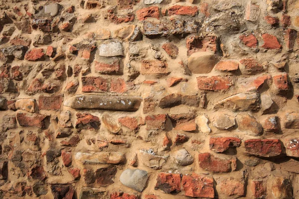 Древняя Стена Средневековой Деревне — стоковое фото