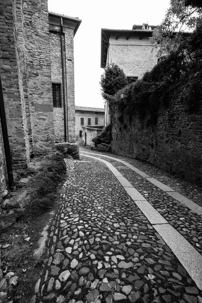 Castell Arquato Piacenza Eski Bir Ortaçağ Köyü — Stok fotoğraf