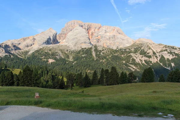 Croda Rossa Prato Piazza Dolomites — Stock Photo, Image