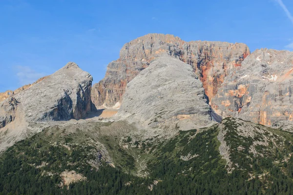 Croda Rossa Vanaf Prato Piazza Dolomieten — Stockfoto