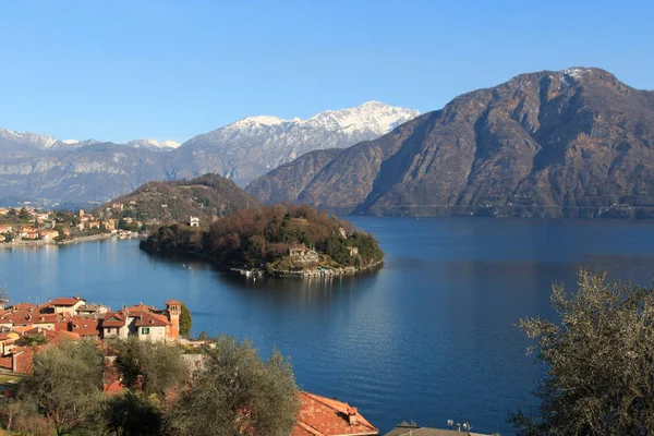 Comacina Insel Von Sala Comacina Comer See — Stockfoto