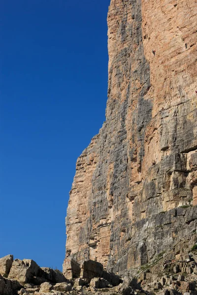 Маленький Пик Три Вершины Лаваредо Доломиты — стоковое фото