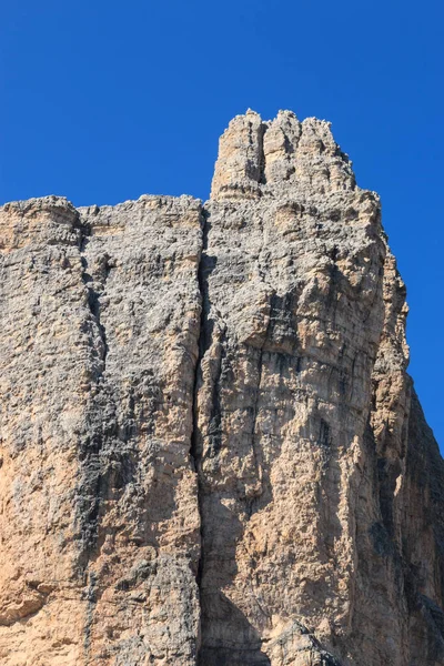 Pequeno Pico Três Picos Lavaredo Dolomitas — Fotografia de Stock