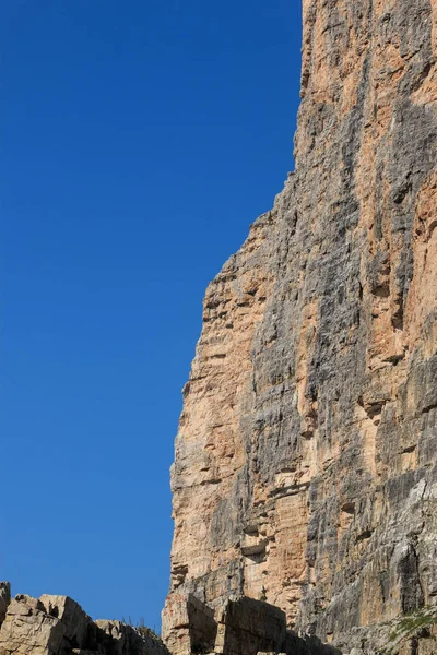 Невелика Пік Три Вершини Lavaredo Доломітові Альпи — стокове фото