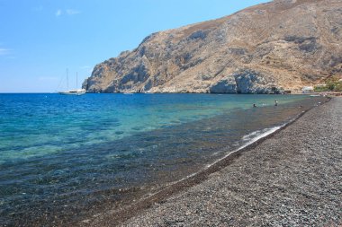Kamari beach - Santorini Adası
